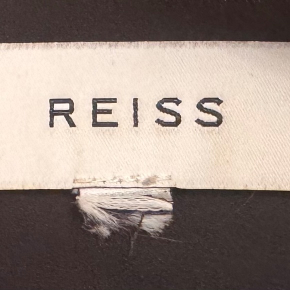 Gorgeous Reiss Black Cocktail Dress - Size 10 - Picture 3 of 4